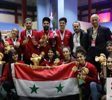 نتائج البطولة العربية للمبارزة في السليمانية
