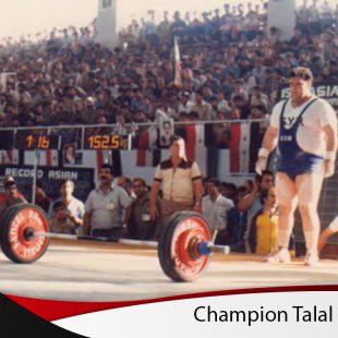 Champion Talal Najar